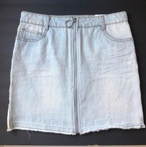 Epic Threads Big Girls Side Stripe  Denim Skirt